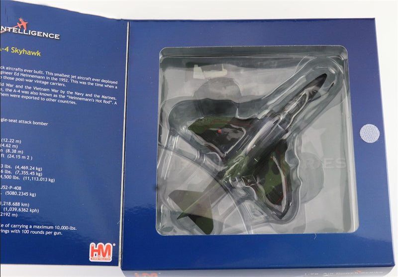 HOBBY MASTER A4K Skyhawk Lizard Scheme NZ6201 2 Squadron RNZAF New Zealand 1987 1:72 Aircraft Pre-built Model