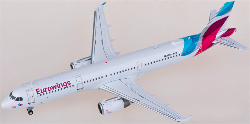 JC Wings Eurowings Airbus A321 D-AIDP 1:400 Diecast Model view 2