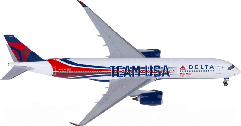 Phoenix Delta Air Lines Airbus A350-900 N521DN 1:400 Aircraft Pre-built  Airliner Model Display
