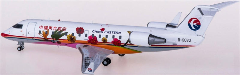 JC Wings China Eastern for Bombardier CRJ200LR B-3070 1:200 Airplane Pre-built  Airliner Model Display