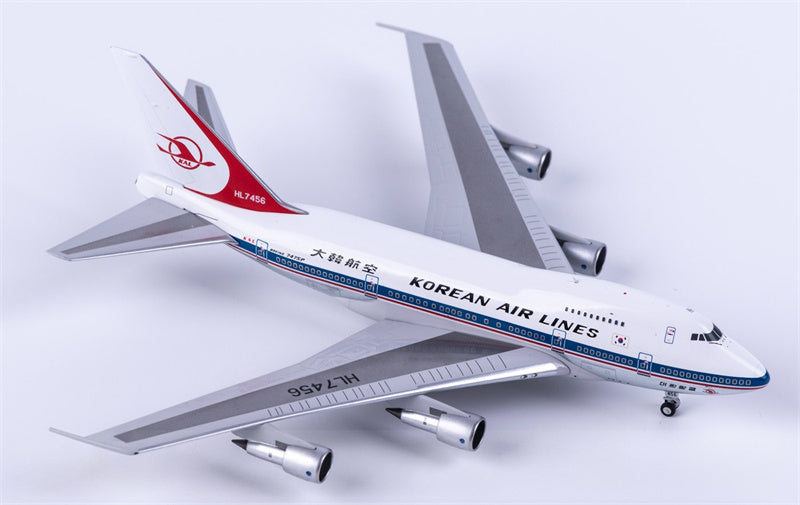 NG Models Korean Air Boeing 747SP HL7456 1:400 Diecast Model view 1