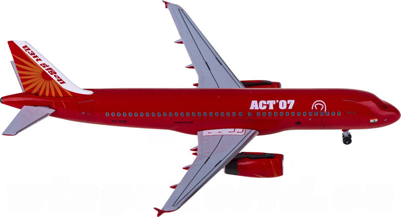 AeroClassics Air India Airbus A320 VT-EPK 1:400 Diecast Model view 2