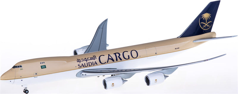Hogan Saudia Cargo Boeing 747-8F HZ-AI4 1:400 Diecast Model view 2