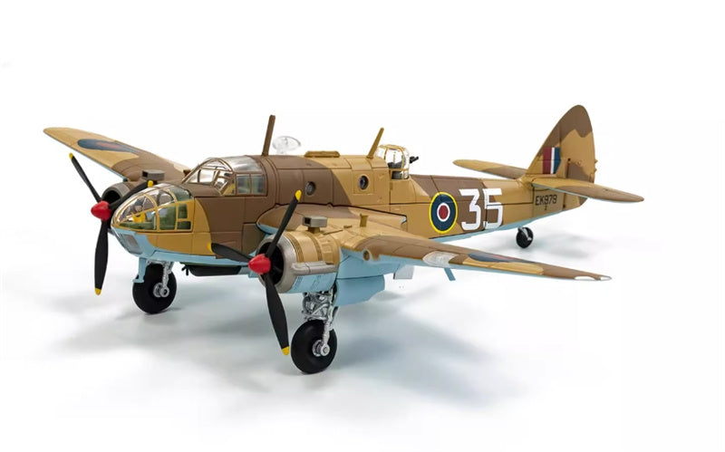 CORGI Bristol Beaufort MkIa EK979 '35' Middle East Check and Conversion Unit RAF Egypt 1944 1:72 Airplane Pre-built Model