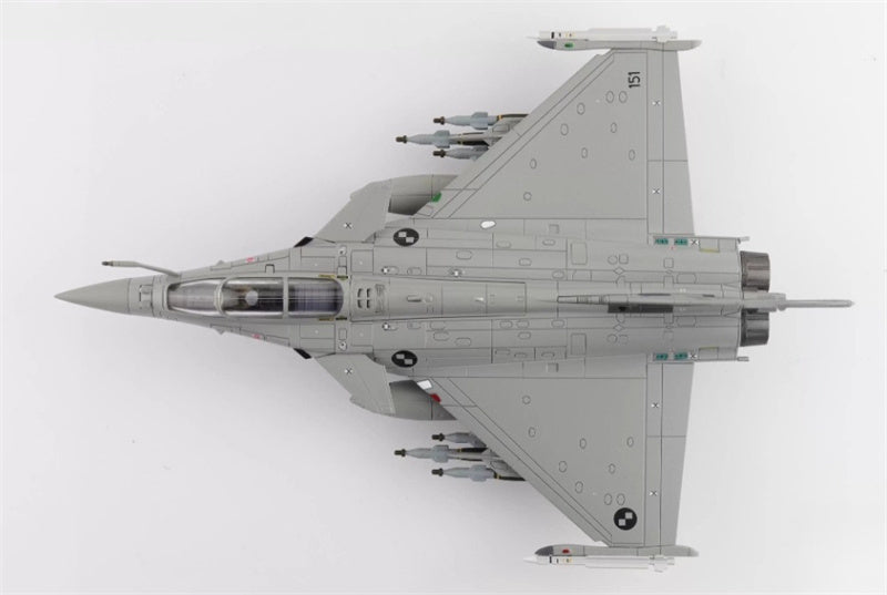Hobby Master Rafale EC 151 Croatian Air Force France 2024 w/6 x GBU-12, 6 x AASM Hammer 4 x MICA 1:72 Airplane Pre-built Model