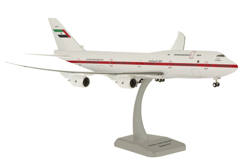 Hogan 1:200 UAE Government Boeing 747-8 A6-PFA PLUG-IN ABS Model