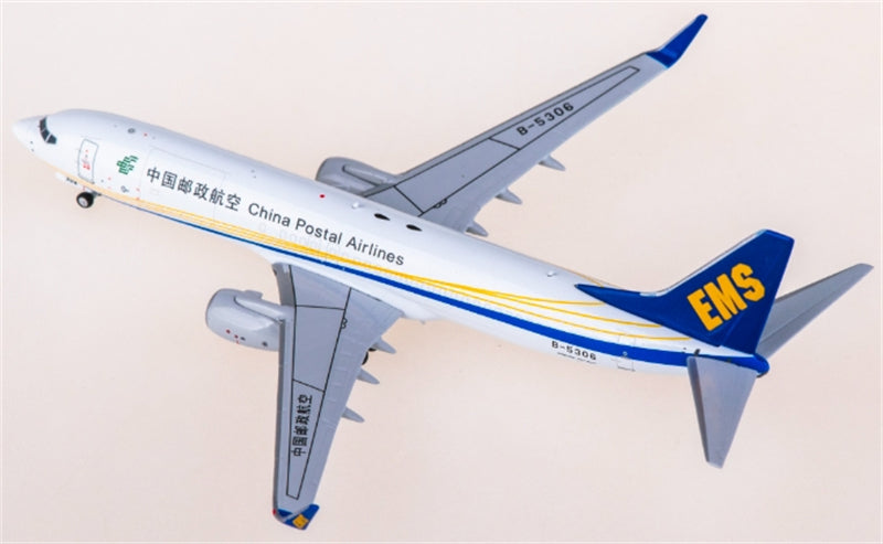 NG Models China Postal Airlines for Boeing 737-800BCF B-5306 for EMS 1:400 Aircraft Pre-built  Airliner Model Display