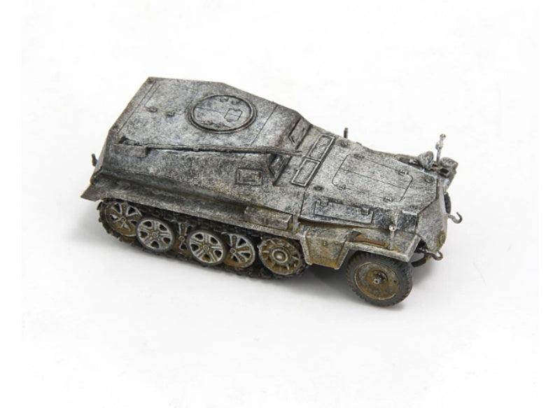 S-MODEL WWII German Sd.Kfz. 253 artillery observation vehicle with winter livery 1:72 Tank Pre-built Model