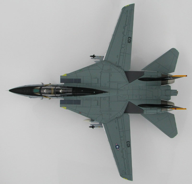 HOBBY MASTER US Navy F-14B VF-103 Jolly Rogers 1:72 Model 2004 USS J. F. Kennedy 60th Anniversary AA103 / 163217