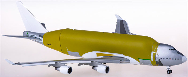 JC Wings Boeing 747-400 LCF N747BC Flaps Down 1:200 Diecast Model view 1