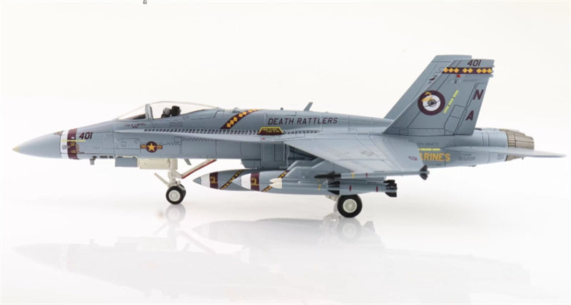 HOBBY MASTER F/A-18C Death Rattlers 165220 VMFA-323 US Marines 2021 1:72 Airplane Pre-built Model