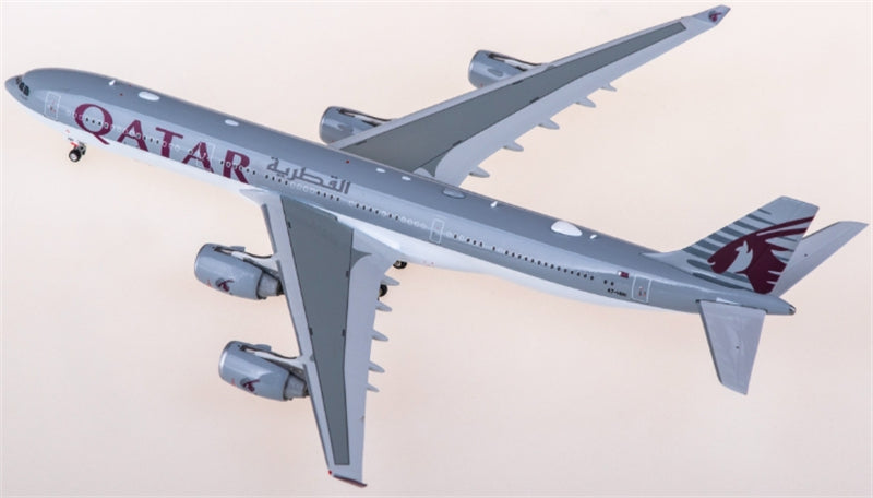 Phoenix Qatar Amini Flight Airbus A340-500 A7-HHH 1:400 Diecast Model view 3