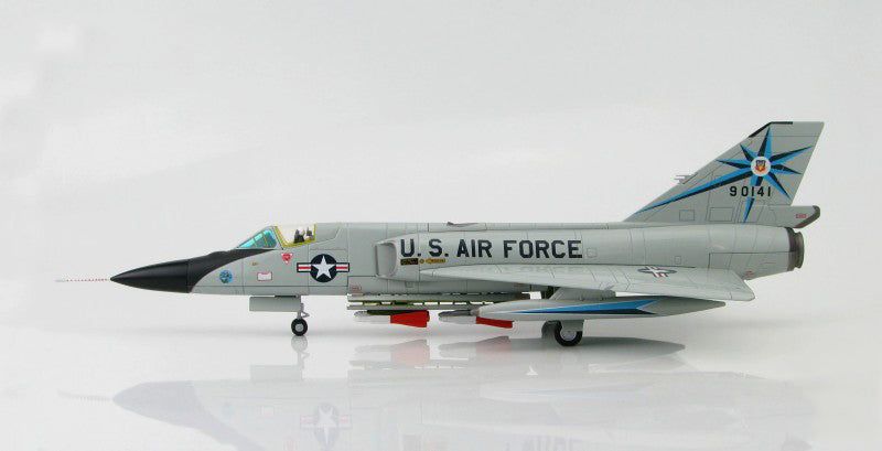 HOBBYMASTER USAF / McChord AFB F-106A 318th FIS 1:72 Model 1983   59-0141