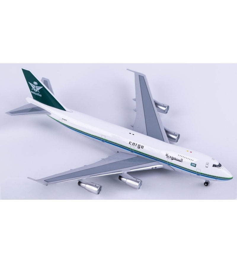 Aeroclassics 1:400 Saudia Boeing 747-200F N743TV  DIECAST Model