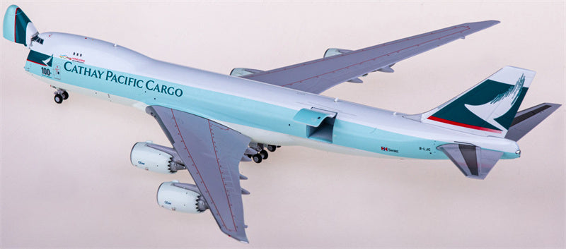JC Wings Cathay Pacific Cargo Boeing 747-8F B-LJC Interactive 1:400 Diecast Model view 3