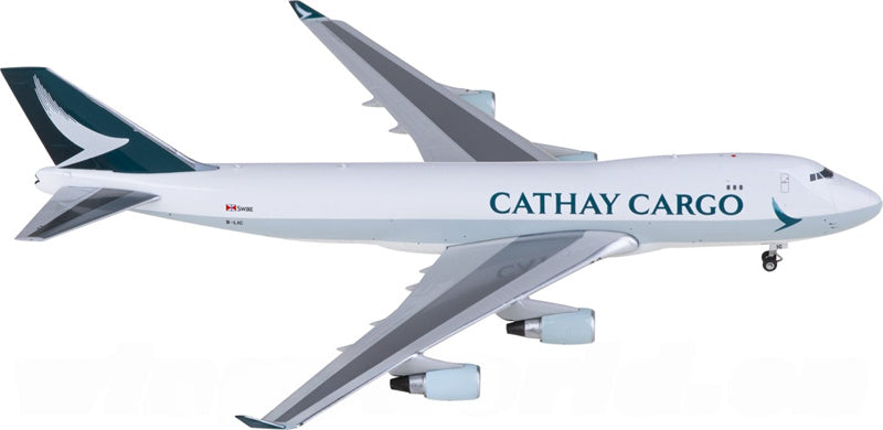 Phoenix Cathay Cargo Boeing 747-400F B-LIC green brushstroke livery 1:400 diecast