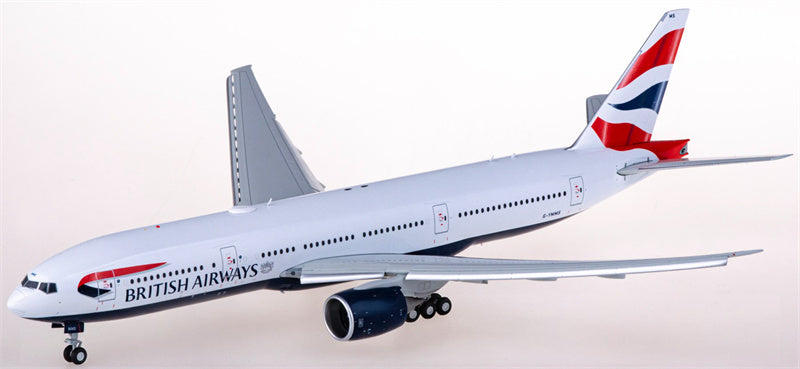 Geminijets British Airways Boeing 777-200ER G-YMMS Flaps Down 1:200 Diecast Model view 1