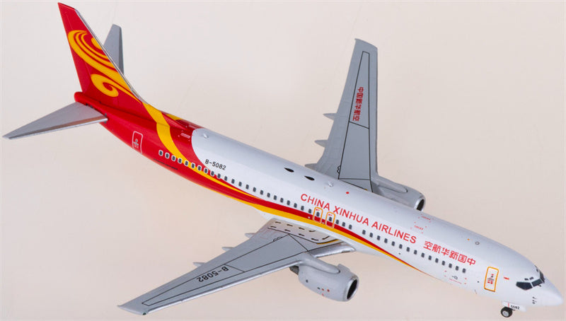 NG Models China Xinhua Airlines Boeing 737-800 B-5082 1:400 Diecast Model view 3