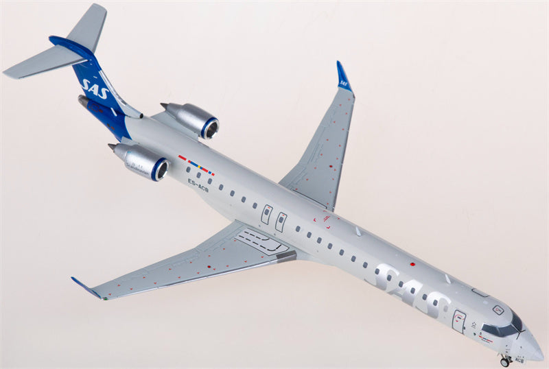 JC Wings SAS for Bombardier CRJ-900ER ES-ACB 1:200 Airplane Pre-built  Airliner Model Display