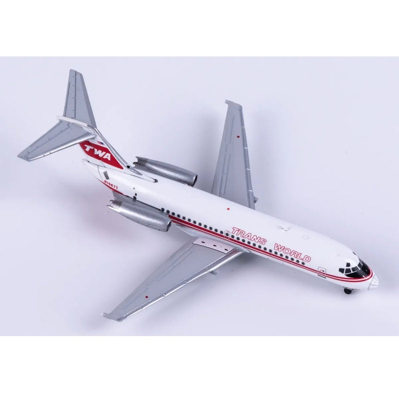 V1-400 1:400 TWA McDonnell Douglas DC-9-15 N1067T  DIECAST Model
