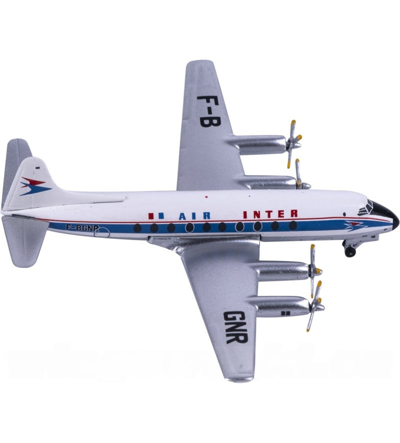 Aeroclassics 1:400 Air Inter Vickers Viscount 700 F-BGNR  DIECAST Model