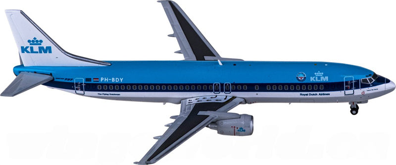 JC Wings KLM Boeing 737-400 PH-BDY 1:400 Diecast Model view 3