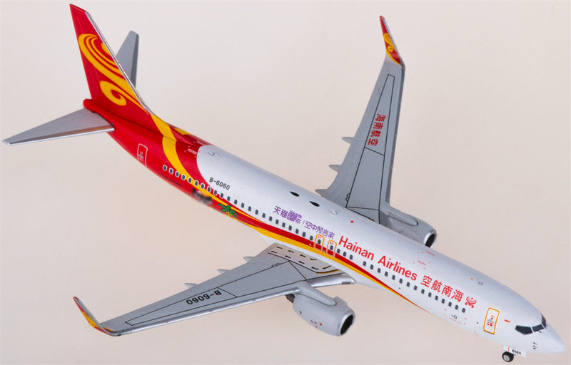 NG Models Hainan Airlines Boeing 737-800 B-6060 1:400 Diecast Model view 4