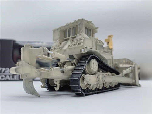 3R US Cat Armoured D9R Bulledozer Dozer teddy bear 1:72 Tank Pre-built Model