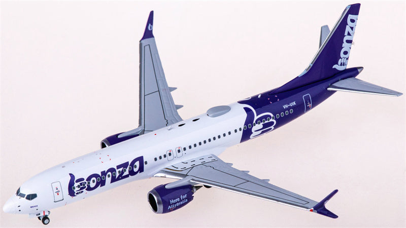 NG Models Bonza Boeing 737 MAX 8 VH-UIK 1:400 Diecast Model view 2