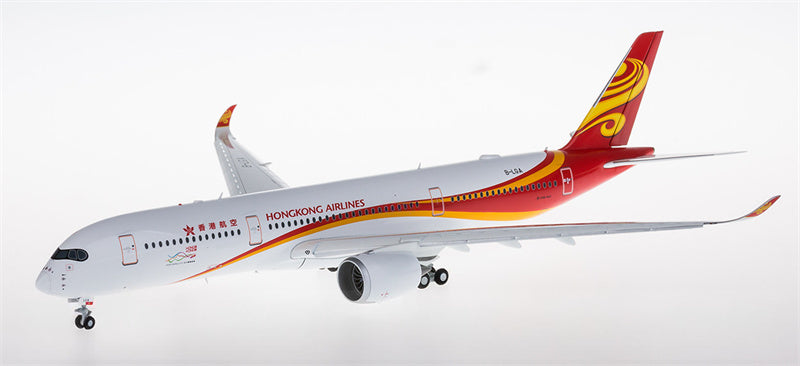 JC Wings Hongkong Airlines Airbus A350-900 B-LGA Flaps Down 1:200 Diecast Model view 2
