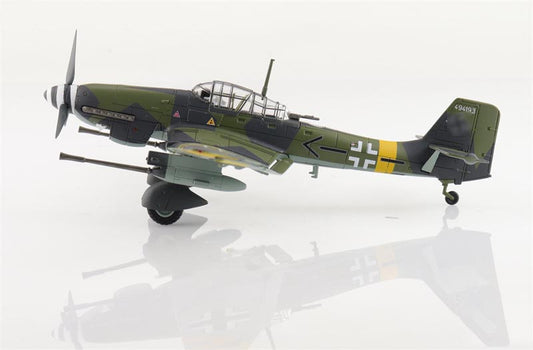 HOBBY MASTER Ju 87G-2 Tank Buster WNr. 494193 Stab./SG 2 Slovakia 1944 1:72 Airplane Pre-built Model