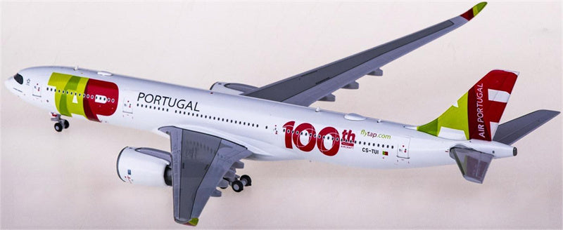 JC Wings TAP Portugal Airbus A330-900neo CS-TUI 100th 1:400 Diecast Model view 4