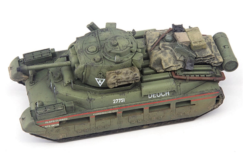 S-MODEL Matilda II Frog Flamethrower Tank Deoch 27751 1:72 Tank Pre-built Model
