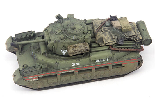 S-MODEL Matilda II Frog Flamethrower Tank Deoch 27751 1:72 Tank Pre-built Model