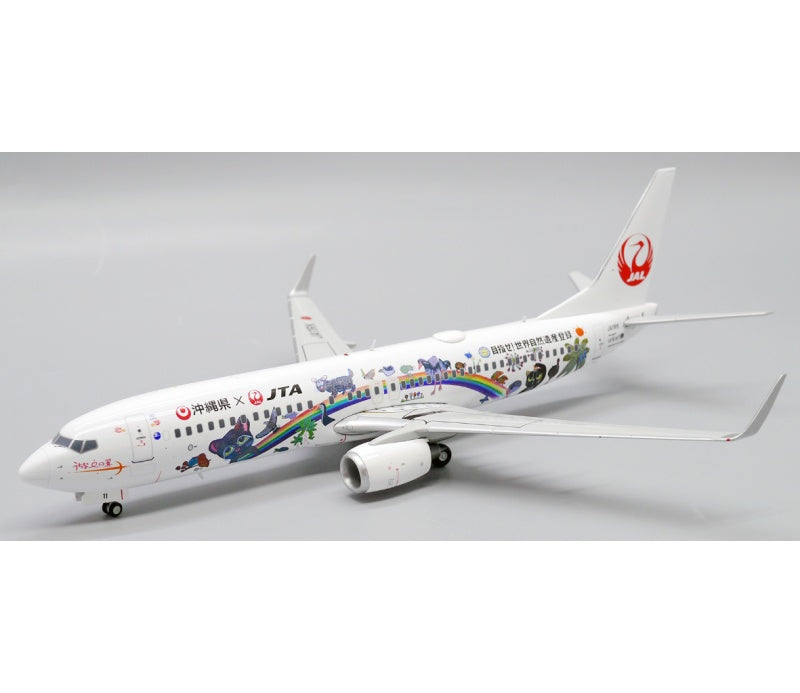 JC Wings 1:200 Japan TransOcean Air B737-800 JA11RK  DIECAST Model