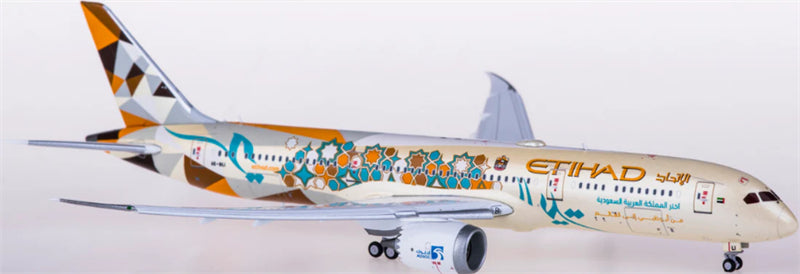 JC Wings 1:400 Etihad Airways Boeing 787-9 A6-BLI Flaps down DIECAST Model