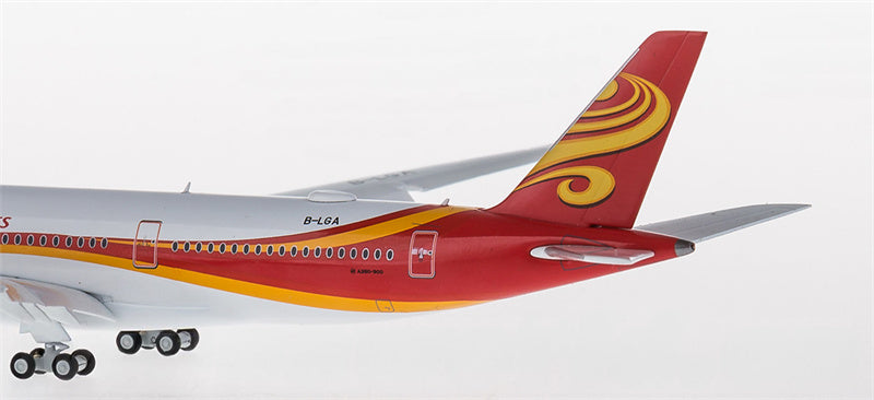 JC Wings Hong Kong Airlines Airbus A350-900 B-LGA Flaps Down 1:400 Diecast Model view 4
