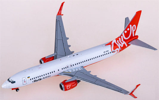 JC Wings SkyUp Airlines Boeing 737-800 UR-SQG 1:400 Diecast Model view 1