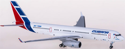 NG Models Cubana Tupolev TU-204-100E CU-T1701 1:400 Diecast Model view 1