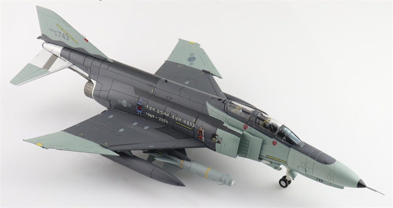 HOBBY MASTER McDonnell Douglas F4E Phantom II ROKAF Farewell Phantom 80-743 ROKAF 9th May 2024 1:72 Aircraft Pre-built Model