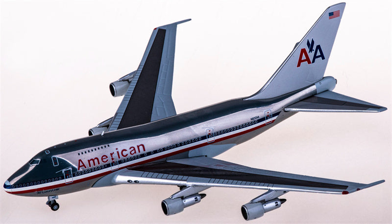 JC Wings American Airlines Boeing 747SP N602AA 1:400 Diecast Model view 4