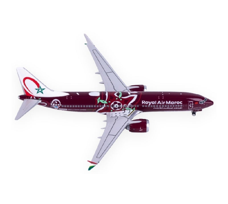 Phoenix 1:400 Royal Air Maroc Boeing 737 MAX 8 CN-MAX  DIECAST Model