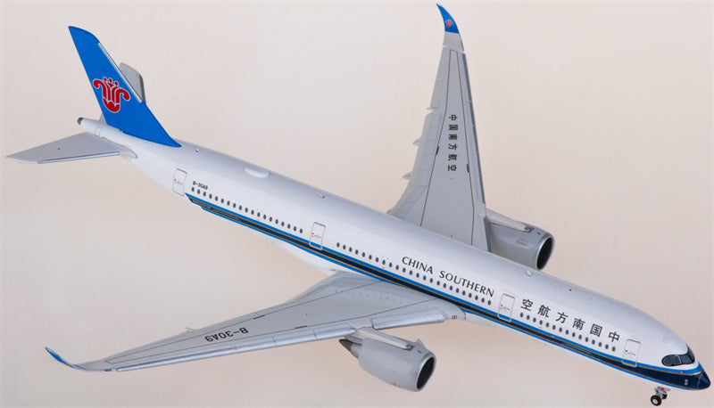 JC Wings China Southern Airbus A350-900XWB B-30A9 Flaps Down 1:400 Diecast Model view 2