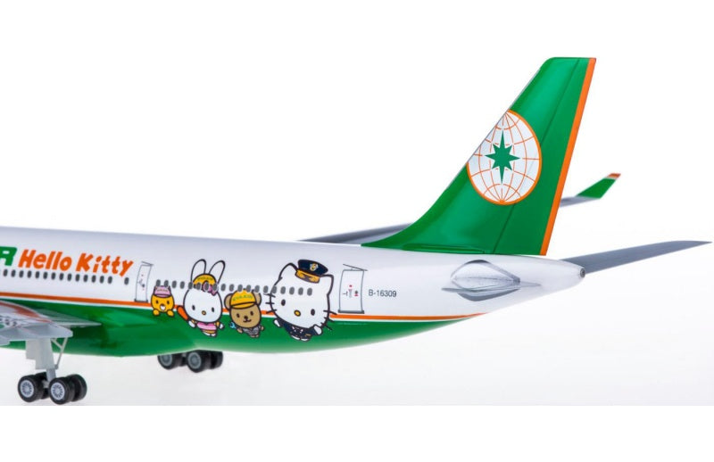 Hogan EVA Air Airbus A330-200 B-16309 1:200 Aircraft PLUG-IN  Airliner Model Display