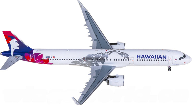 NG Models 1:400 Hawaiian Airlines Airbus A321neo N228HA Model