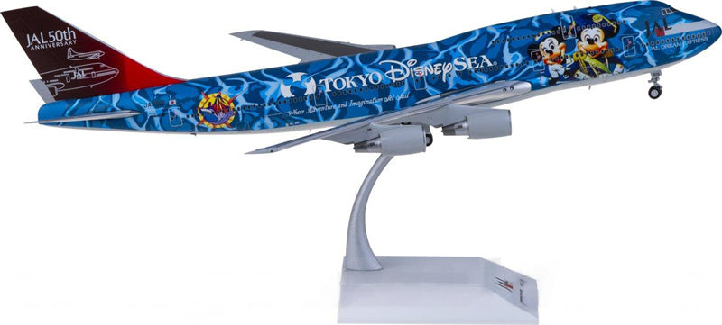 JC Wings Japan Airlines Boeing 747-400D JA8905 1:200 Aircraft Pre-built  Airliner Model Display