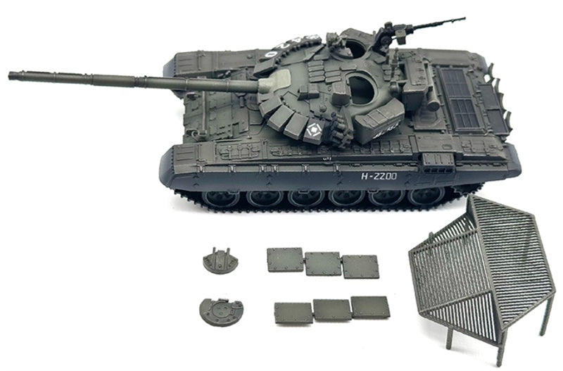 ARTISAN Russian T-72B3 main battle tank anti drone roof 1:72 Tank Pre-built Model