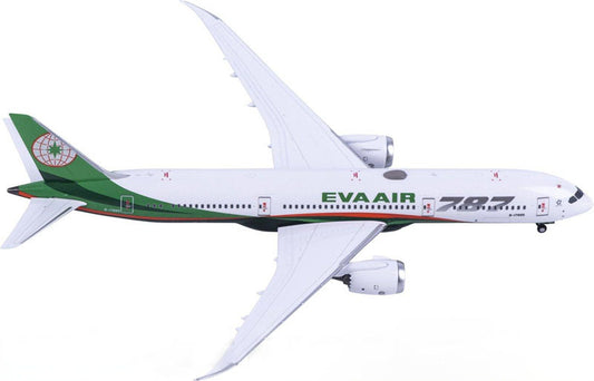NG Models EVA Air Boeing 787-9 Dreamliner B-17885 1:400 Diecast Model view 1