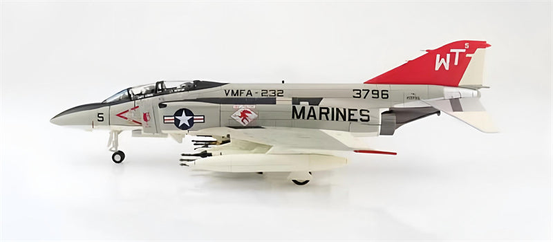 HOBBY MASTER USMC F-4J Phantom II VMFA-232 1:72 Model 1977 Red Devils 153796