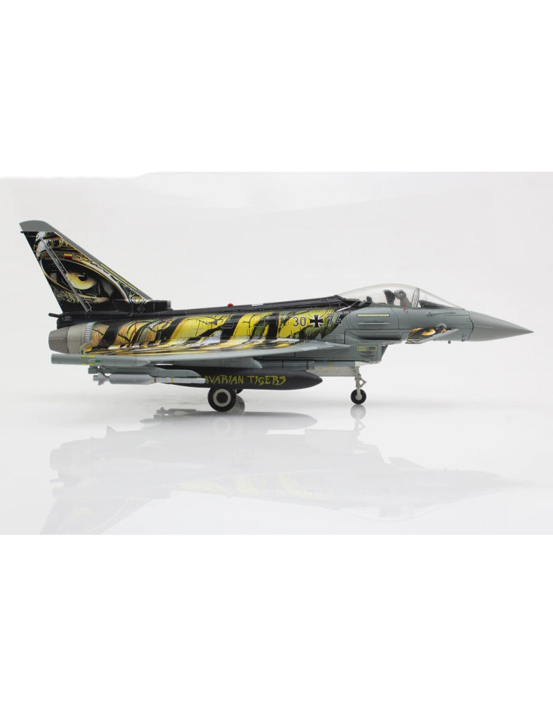 HOBBY MASTER German Air Force Typhoon TaktLwG 74 1:72 Model 2025  Castle Tiger 30+74